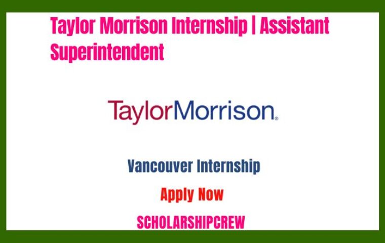 Taylor Morrison Internship | Assistant Superintendent | April 2024