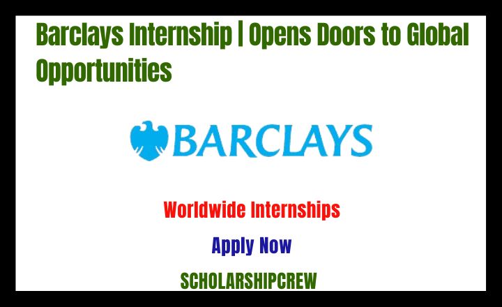 Barclays Internship