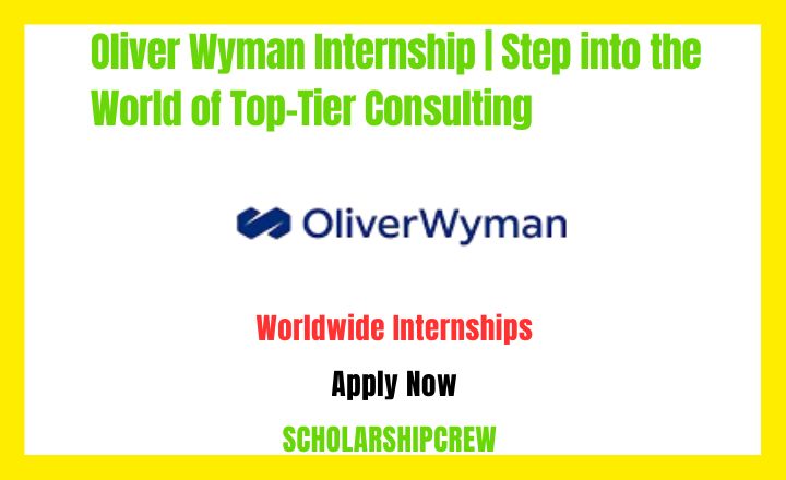 Oliver Wyman Internship